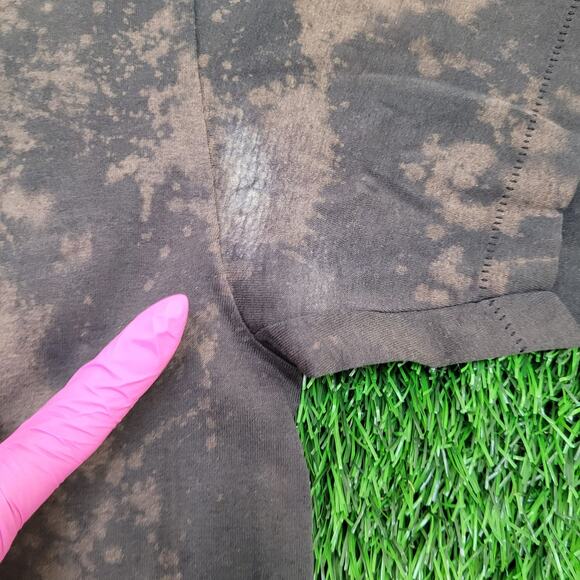 Vintage Northwest-Territory Shirt M/L 21x26 Bleach-Dyed USA - Picture 4 of 16